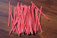 Load image into Gallery viewer, 100pcs 10cm/9cm Red/Kraft Paper Printing Especially For You Pet Tie,Twist Tie, Bakery Bags Seals Packing Bag Package Tie Clips

